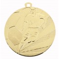  Medaille Fußball 70mm in Gold, Silber u. Bronce